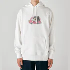 ゆるゆるどうぶつのお出かけぱぴちゃん Heavyweight Hoodie