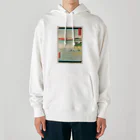 浮世絵屋の広重「冨二三十六景⑰　相州三浦之海上 」歌川広重の浮世絵 Heavyweight Hoodie