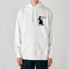 Round-BirdsのRound-Birds logo.ver Heavyweight Hoodie