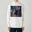 shiba9のCyber Girl Heavyweight Hoodie