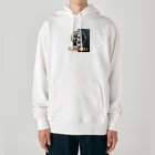 OdenChikuwabuの希望犬「自己信頼」 Heavyweight Hoodie