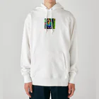 kazuminLANの🌈スパンコールオウム Heavyweight Hoodie