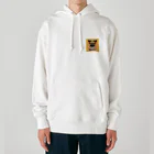 Urban pawsのパグチワワ「Paws of Power」 Heavyweight Hoodie