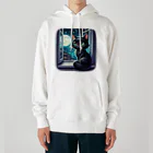 Visualbum5の黒猫のダイヤ Heavyweight Hoodie