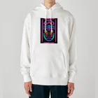 Association Against Mirroring SelfiesのAbstract_Neonsign02 Heavyweight Hoodie