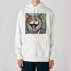 washi-and-washichanのゲス猫 Heavyweight Hoodie