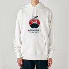 KUMACHOPのあおもりりんごと岩木山 Heavyweight Hoodie