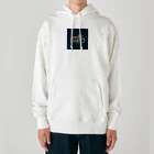 justraverのラインアートバイク（クラシック） Heavyweight Hoodie