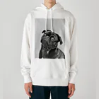 可愛い動物の犬 Heavyweight Hoodie