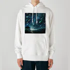 daruman77の流星群 Heavyweight Hoodie