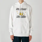 monkeyGのNO Beer　NO Life Heavyweight Hoodie