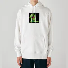 hidepandaのガチャピン風の恐竜 Heavyweight Hoodie