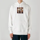 DeeeeDののこぎりのキャラクター Heavyweight Hoodie