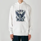 ロック堂のLOVE & PEACE Heavyweight Hoodie