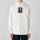 a_calming_siteのマジックアワーガーデン Heavyweight Hoodie