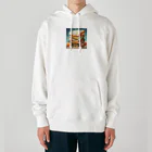 motsunabeeの本物のサンドウィッチ, cute design, top rank, must buy Heavyweight Hoodie