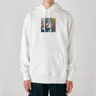 Kyon_IllustItemShopのロックシンガー Heavyweight Hoodie