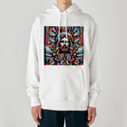 Kuris-DesignのThanks GOD,I'm alive. Heavyweight Hoodie