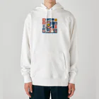 kaiminsapoの沖縄　琉球ティーダロゴ Heavyweight Hoodie