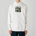 Shougun1のドット絵のヒョウ Heavyweight Hoodie