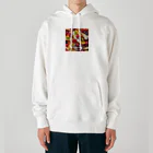 Crepe Collection Center 【CCC】のラズベリーミックス Heavyweight Hoodie