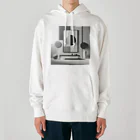 masaの静謐なモノクロームの風景 Heavyweight Hoodie