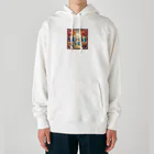 amijakoのＦＦ　ファミリー　秋 Heavyweight Hoodie