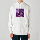 cryuのドット絵ピクセル少女 Heavyweight Hoodie