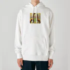 yopipidazeのキリンくん Heavyweight Hoodie