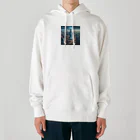 不思議なくうかんの現代版バベルの塔 Heavyweight Hoodie