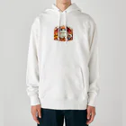 nekodoragonのおやすみ！猫ドラゴン　背景透過ver Heavyweight Hoodie