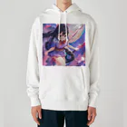 Cat wingsのオリジナルキャラ Heavyweight Hoodie