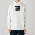 podotataのマグニフィセント地球 Heavyweight Hoodie