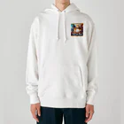 ニゴ猫　shopのFAT CAT HERO Nigo デブ猫勇者ニゴ Heavyweight Hoodie