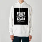 SERIY_SHOPの勇敢な猫戦士 Heavyweight Hoodie