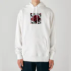 kyuamomoichiのバラ Heavyweight Hoodie