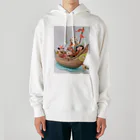 AQUAMETAVERSEの気の合う友と航海　なでしこ1478 Heavyweight Hoodie