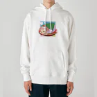 さちあきのおみせの季節のさくら餅ハリネズミ Heavyweight Hoodie