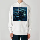 末田の魚群の女王 Heavyweight Hoodie