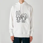 momokei&Uのさーちゃんのうさぎたち Heavyweight Hoodie