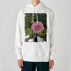 AQUAMETAVERSEの花ブローチ アメジスト2846 Heavyweight Hoodie