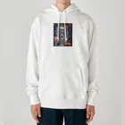 Skeletonのユニークなスケルトンアートがおしゃれに輝く！ Heavyweight Hoodie