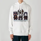 にゃんラボの魔王にゃんこと側近にゃんこ Heavyweight Hoodie