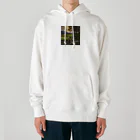 ganeshaのヨーロッパの田舎のステンドグラス Heavyweight Hoodie