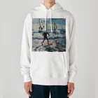 AQUAMETAVERSEのsupとwindsurfingレース　エンジェル717 2065 Heavyweight Hoodie