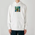 pipi_popoのアヒル Heavyweight Hoodie