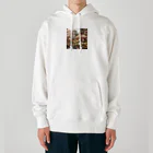 めろんグッズの日本の景色 Heavyweight Hoodie