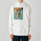 AQUAMETAVERSEの花ブランコに揺られ喜ぶ女の子　ラフルール　1859 Heavyweight Hoodie