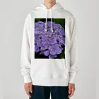 yurisacinの紫陽花（紫） Heavyweight Hoodie