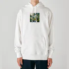 丸山晩霞オリジナルグッツの水彩画家丸山晩霞の近代画像グッズ2 Heavyweight Hoodie